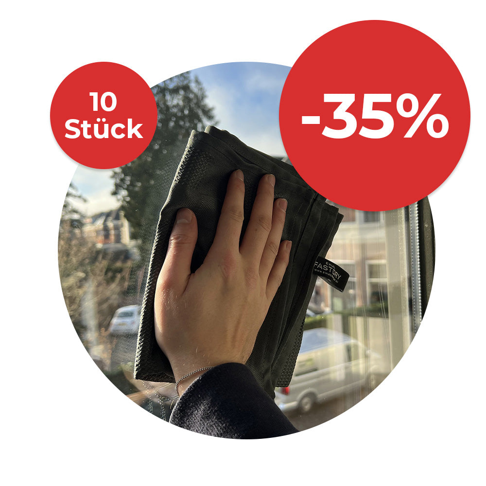 10 Stück - FASTDRY Glanztücher